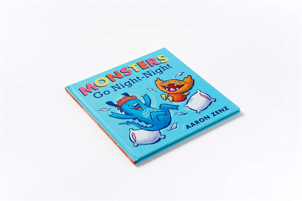 Бумажная книга «Monsters Go Night-Night», автор Аарон Зенц - фото №1