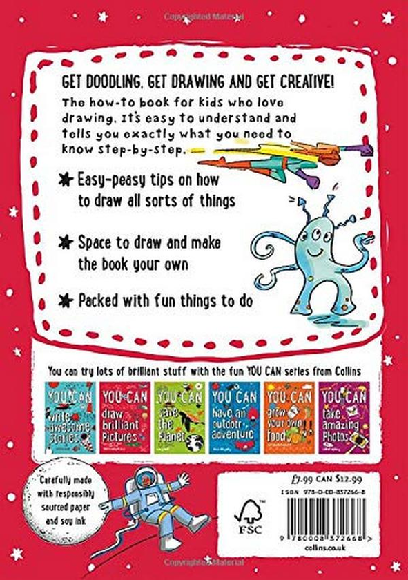 Паперова книга «YOU CAN draw brilliant pictures», автор Марія Герберт-Лью - фото №1