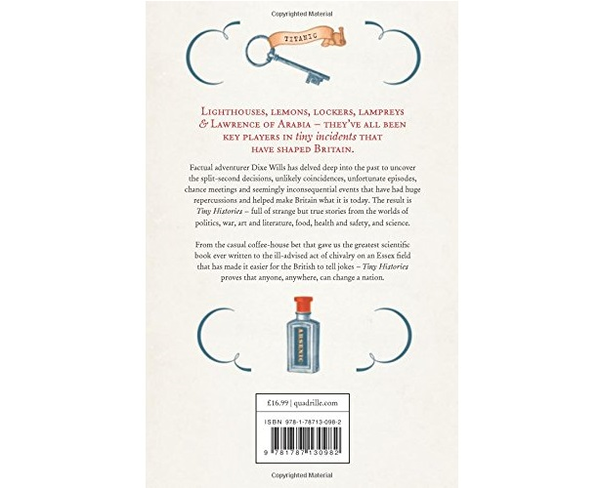 Бумажная книга «Tiny Histories: Trivial events and trifling decisions that changed British history », автор Дикси Уиллс - фото №1