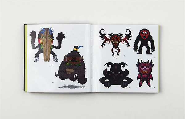 Бумажная книга «Stickerbomb Monsters» - фото №1
