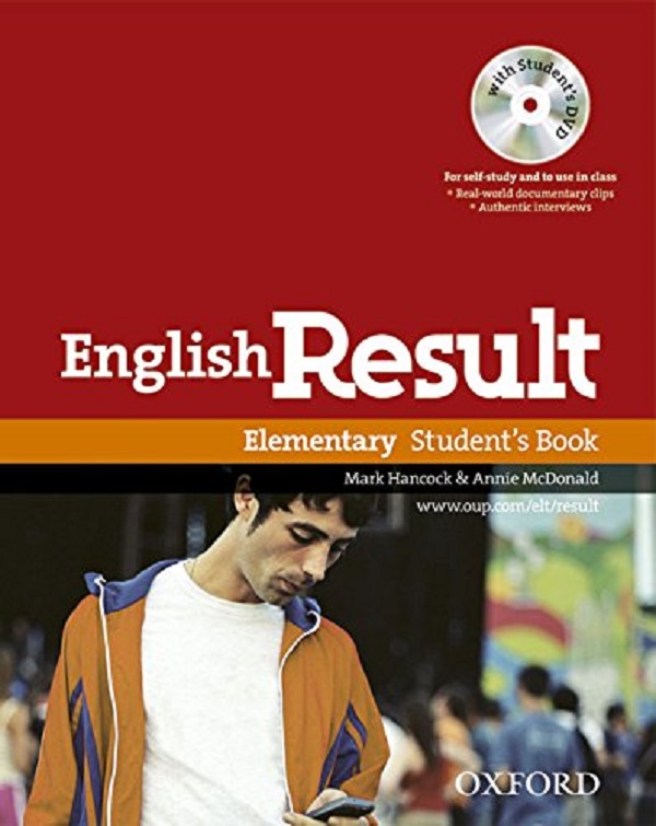 Бумажная книга «English Result Elementary: Student's Book With DVD Pack», авторов Марк Хэнкок, Энни Макдональд - фото №1