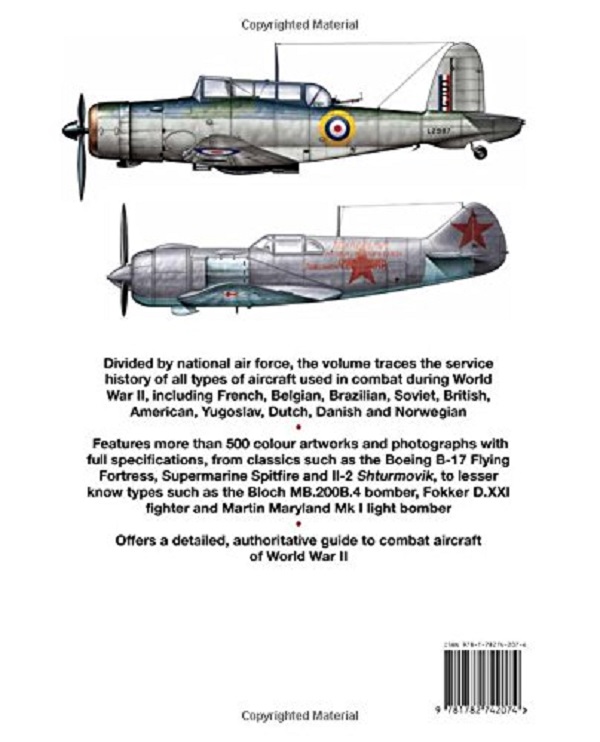 Бумажная книга «Allied Aircraft of World War II », автор Крис Чант - фото №1