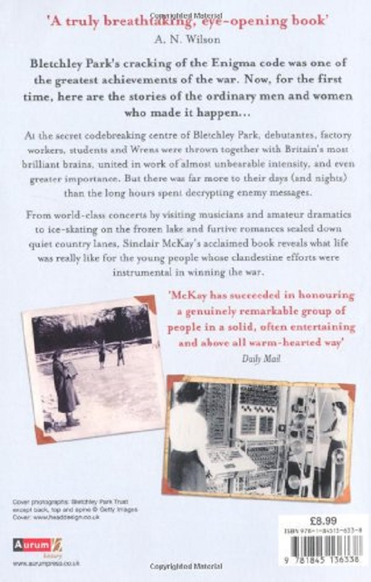 [object Object] «The Secret Life of Bletchley Park: The History of the Wartime Codebreaking Centre by the Men and Women Who Were There», автор Синклер Маккей - фото №3 - миниатюра