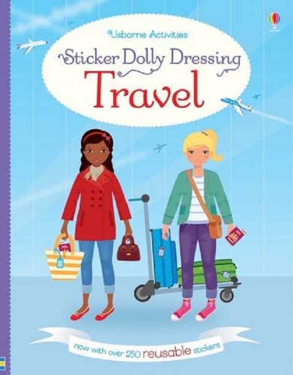 Бумажная книга «Sticker Dolly Dressing. Travel» - фото №1