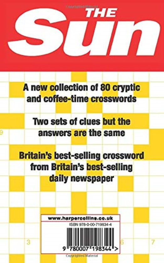Бумажная книга «The Sun Two-Speed Crossword Book 6: 80 two-in-one cryptic and coffee time crosswords: Bk. 6», автор The Sun - фото №1