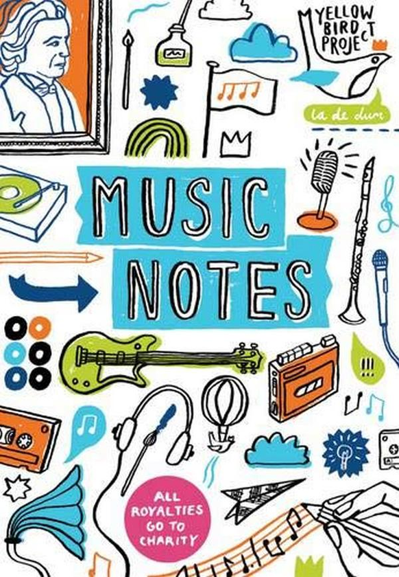 Бумажная книга «Music Notes. A Journal» - фото №1