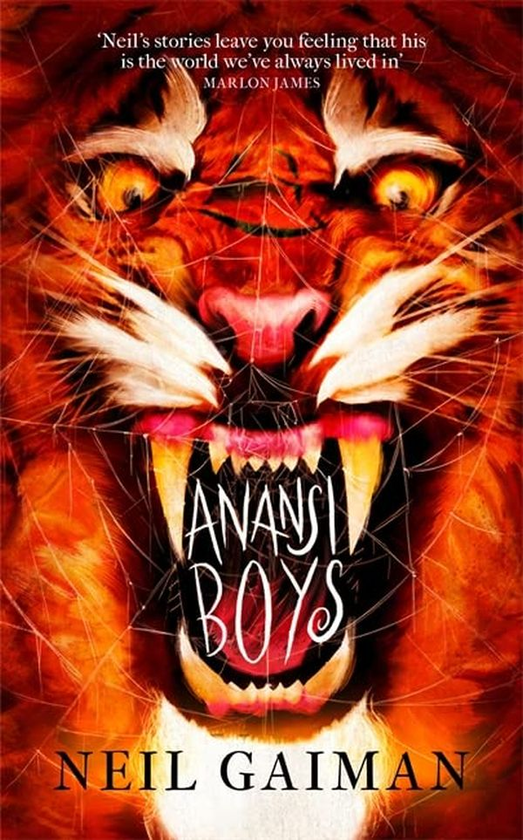 Паперова книга «Anansi Boys», автор Ніл Ґейман - фото №1