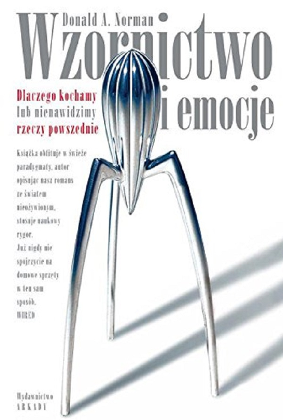 Бумажная книга «Wzornictwo i emocje», автор Дональд А. Норман - фото №1