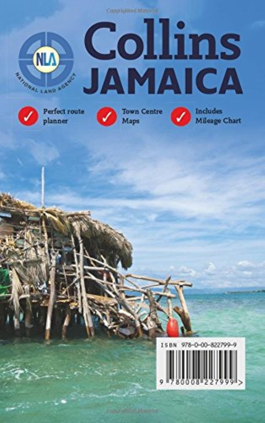 Бумажная книга «Jamaica Road Map», автор National Land Agency - фото №1
