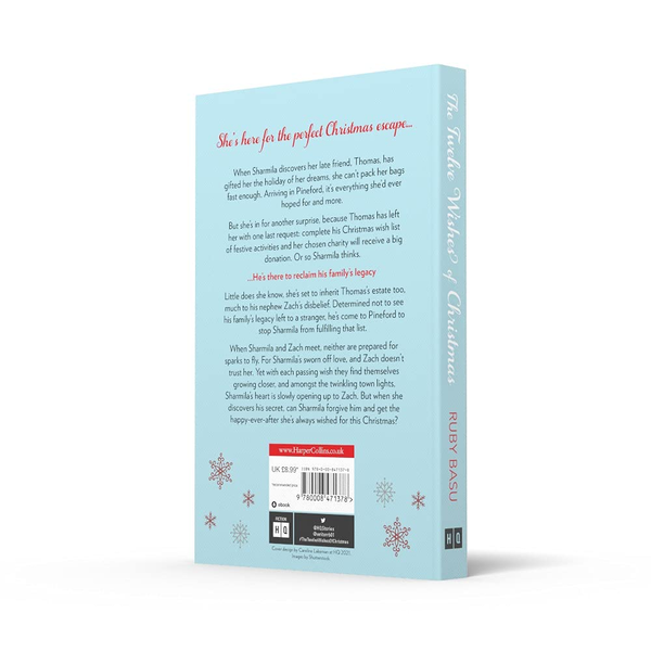 Бумажная книга «The Twelve Wishes of Christmas», автор Руби Басу - фото №1