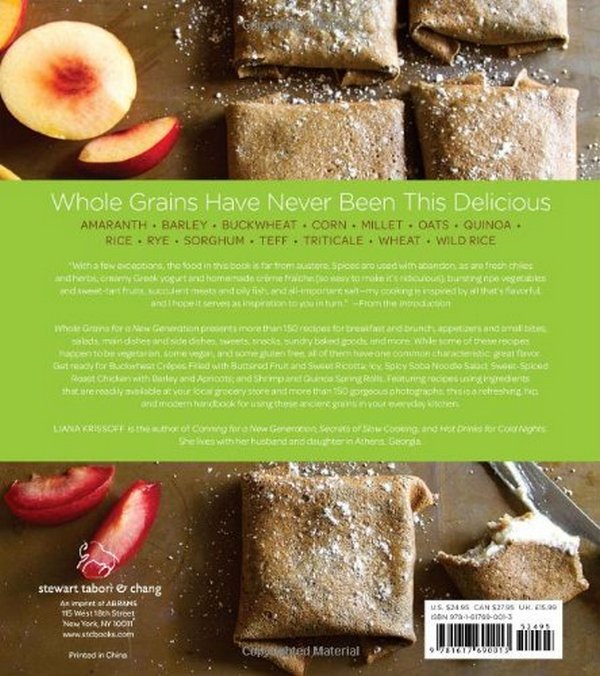 Бумажная книга «Whole Grains for a New Generation», автор Лиана Криссофф - фото №1