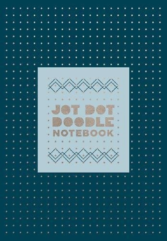 Бумажная книга «Jot Dot Doodle Notebook. Blue and Silver», автор Роби Рогге - фото №1