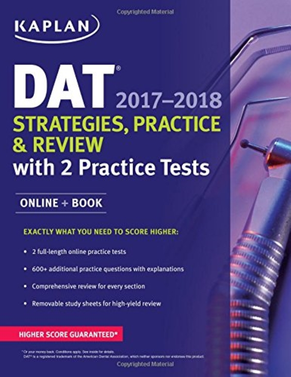Бумажная книга «DAT 2017-2018 Strategies, Practice & Review with 2 Practice Tests» - фото №1