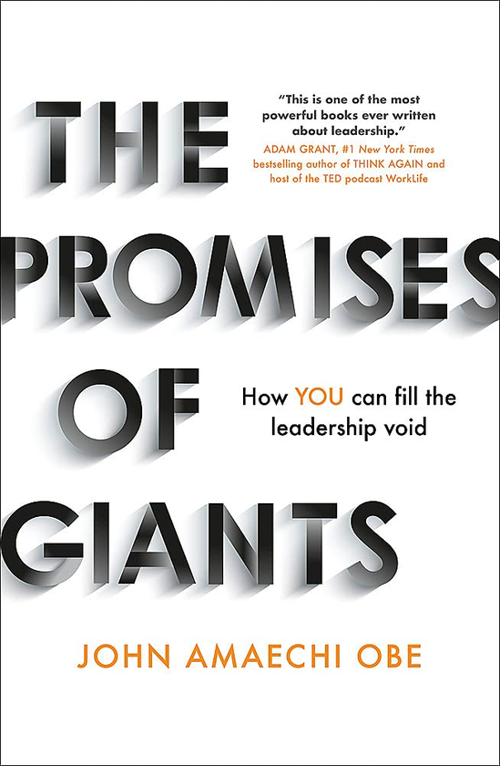 Бумажная книга «The Promises of Giants», автор Джон Амаечи - фото №1