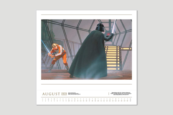 Бумажная книга «Star Wars Art. Ralph McQuarrie 2020 Poster Calendar» - фото №1