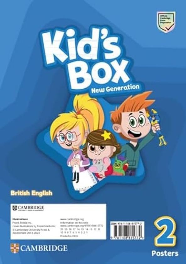 [object Object] «Kid's Box New Generation Level 2 Posters British English», авторів Керолайн Ніксон, Майкл Томлінсон - фото №1