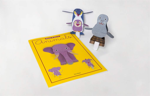 [object Object] «Make and Move: Animals. 12 Paper Puppets to Press Out and Play», автор Сато Хисао - фото №3 - миниатюра