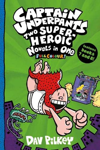 Бумажная книга «Captain Underpants: Two Super-Heroic Novels in One», автор Дэв Пилки - фото №1