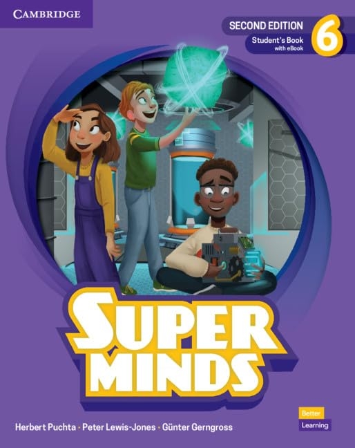 [object Object] «Super Minds. Level 6. Student's Book with eBook (British English)», авторів Герберт Пухта, Пітер Льюїс-Джонс, Гюнтер Гернгросс - фото №1