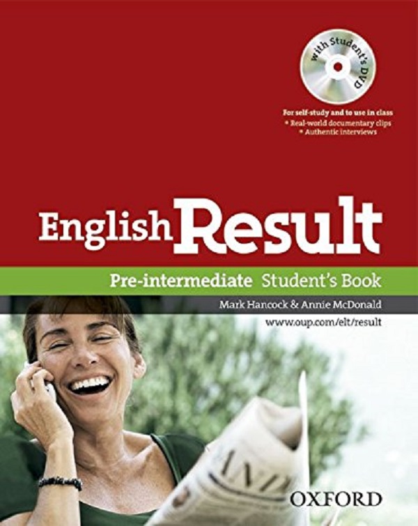 Бумажная книга «English Result Pre Intermediate: Student's Book With DVD Pack », авторов Марк Хэнкок, Энни Макдональд - фото №1