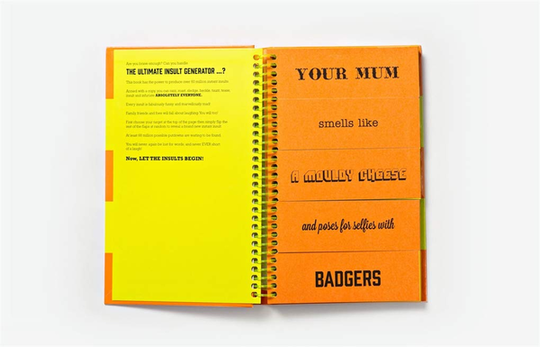 Бумажная книга «The Ultimate Insult Generator: Over 60 Million Hilarious Zingers», автор Майк Барфилд - фото №1