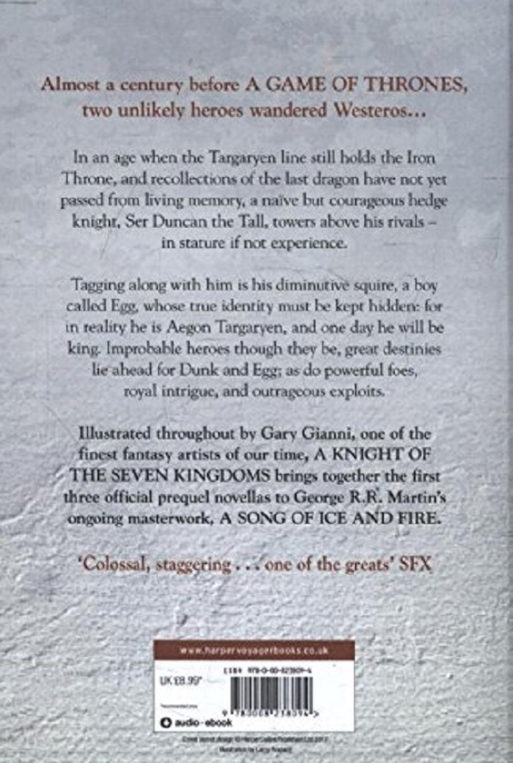 Бумажная книга «A Knight of the Seven Kingdoms», автор Джордж Р. Р. Мартин - фото №1