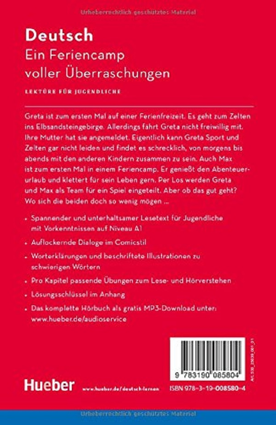 [object Object] «A1. Ein Feriencamp voller Uberraschungen fur Jugendliche + МР3 Download», автор Анетт Вебер - фото №2 - мініатюра