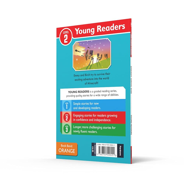 Паперова книга «Minecraft Young Readers. Survival Mode» - фото №1