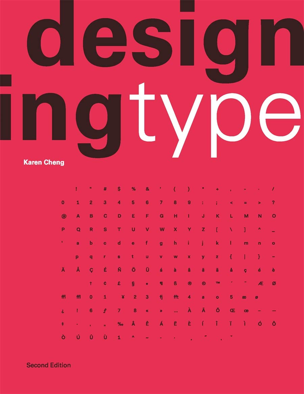 Бумажная книга «Designing Type», автор Карен Чэн - фото №1