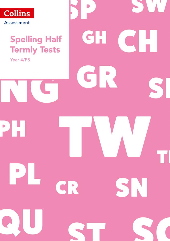 Бумажная книга «Year 4/P5 Spelling Half Termly Tests» - фото №1