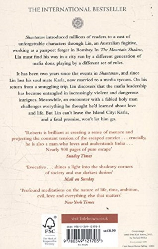 Бумажная книга «The Mountain Shadow», автор Грегори Дэвид Робертс - фото №1