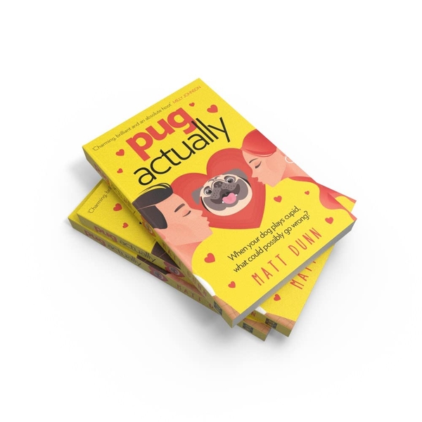 Бумажная книга «Pug Actually», автор Метт Данн - фото №1