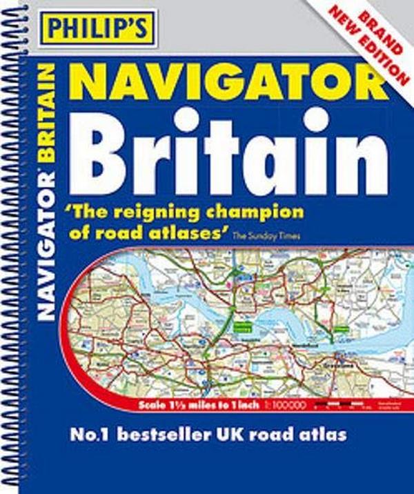 Паперова книга «Philip's Navigator Britain» - фото №1