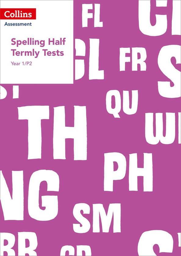 Бумажная книга «Year 1/P2 Spelling Half Termly Tests» - фото №1