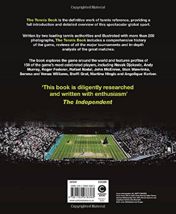 Паперова книга «The Tennis Book», автор Джон Парсонс - фото №1