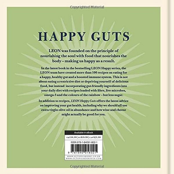 [object Object] «Leon Happy Guts. Recipes to help you live better», авторів Ребекка Печать, Джон Вінсент - фото №2 - мініатюра