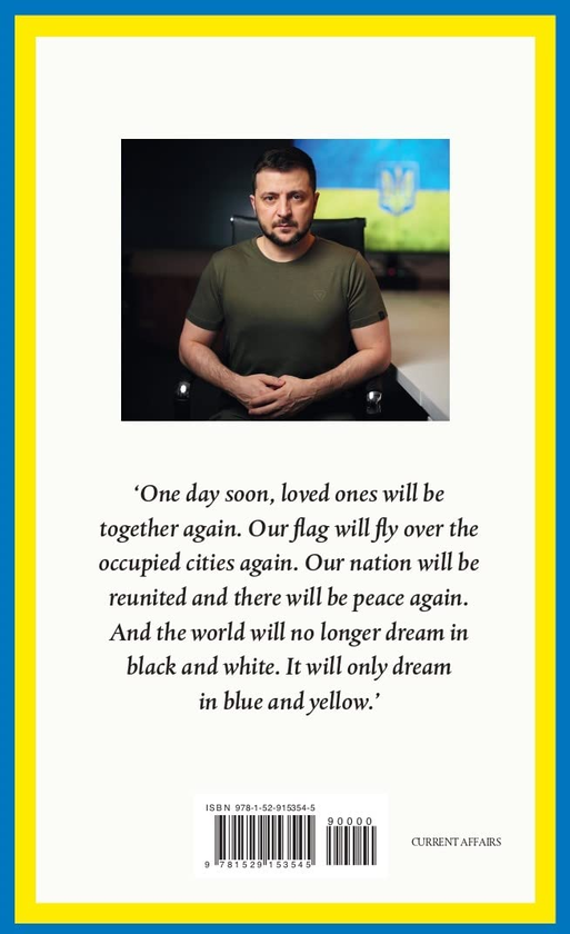 Бумажная книга «A Message from Ukraine», автор Владимир Зеленский - фото №1