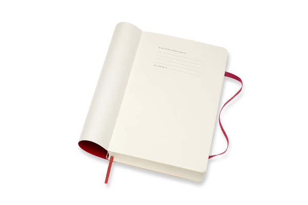  «Ежедневник Moleskine 2019-2020 Красный (DSF218DC3Y20)», бренда Moleskine - фото №1