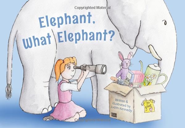 Паперова книга «Elephant, What Elephant?», автор Джудіт Кеннеді - фото №1