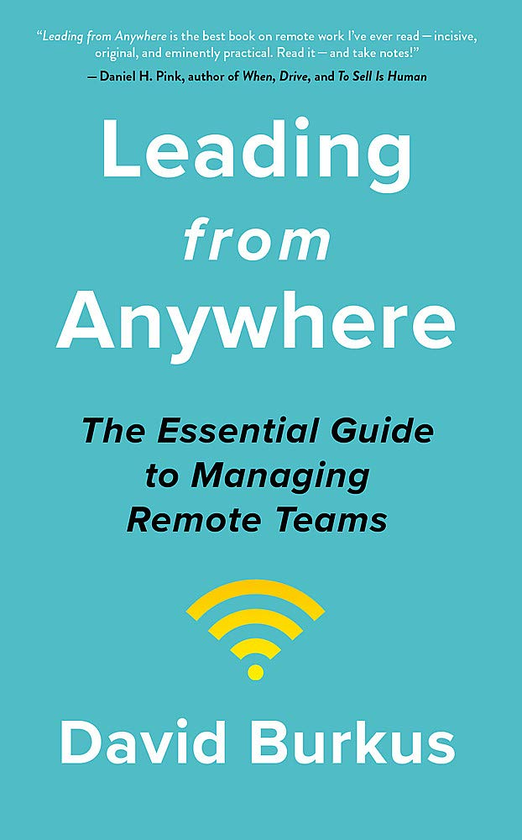Бумажная книга «Leading From Anywhere», автор Дэвид Буркус - фото №1