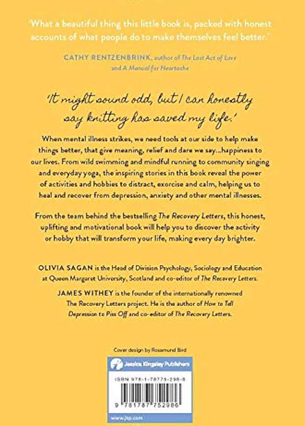 Паперова книга «What I Do to Get Through. How to Run, Swim, Cycle, Sew, or Sing Your Way Through Depression», авторів Олівія Саган, Джеймс Віті - фото №1