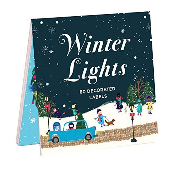 Бумажная книга «Winter Lights Book Of Labels» - фото №1