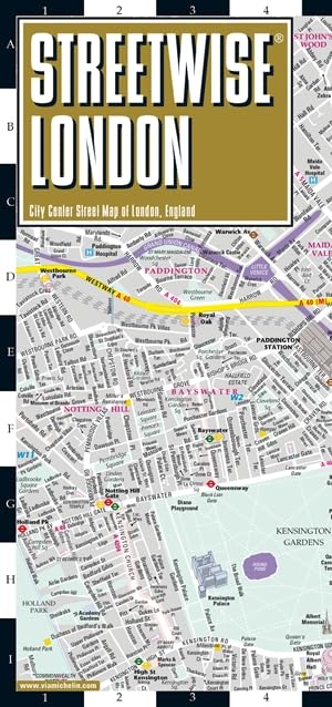 Бумажная книга «Streetwise London Map - Laminated City Center Street Map of London, England. City Plan» - фото №1