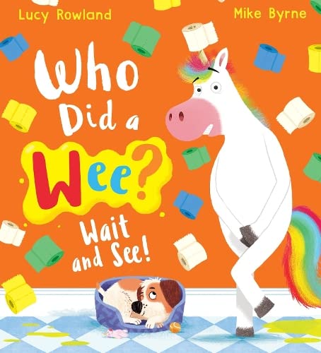 Паперова книга «Who Did a Wee? Wait and See!», автор Люсі Роуленд - фото №1