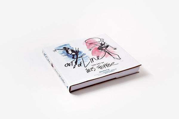Бумажная книга «Out of Line: The Art of Jules Feiffer», автор Марта Фэй - фото №1