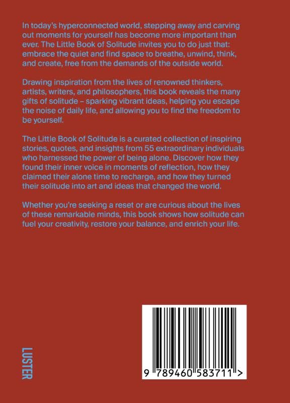 Бумажная книга «The Little Book of Solitude: The Power of Being Alone for Insight & Creativity», автор Джуст Джоссен - фото №1