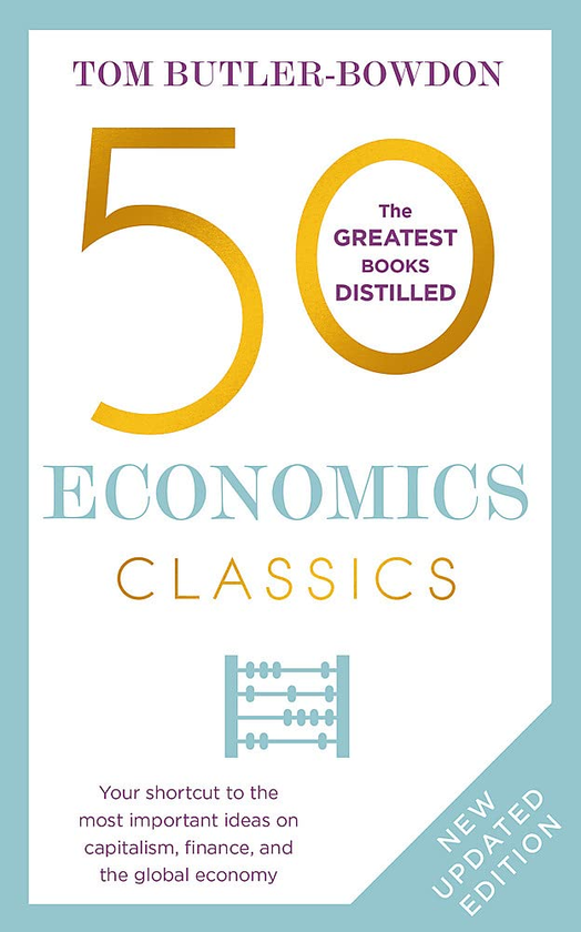 Бумажная книга «50 Economics Classics», автор Том Батлер-Боудон - фото №1