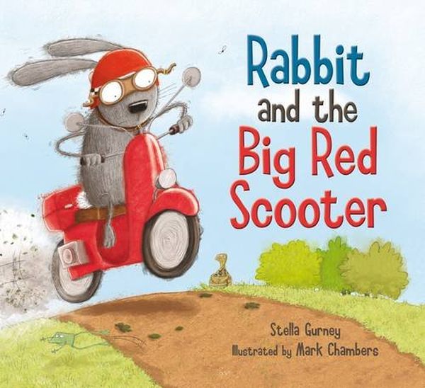 Бумажная книга «Rabbit and the Big Red Scooter», автор Марк Чемберс - фото №1