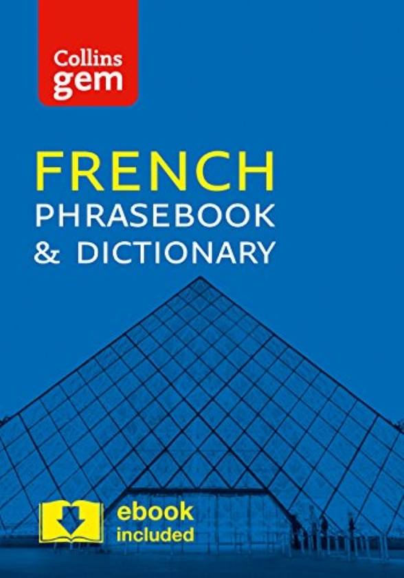 Паперова книга «Collins French Phrasebook and Dictionary Gem Edition: Essential phrases and words in a mini, travel-sized format» - фото №1