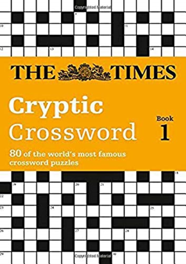 Бумажная книга «Times Cryptic Crossword Book 1: 80 of the world’s most famous crossword puzzles» - фото №1